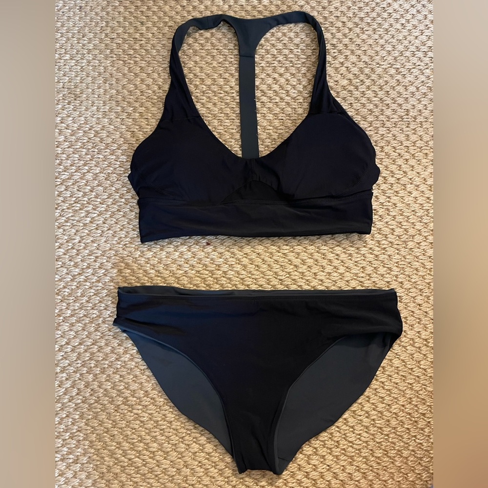 lululemon athletica Black Bikini Set